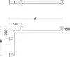pba 01 Duschhandlauf 1760x760mm aus Nylon Produktbild-Vorschau 3