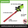 Nožnice na živý plot 40V Greenworks G40HT61 - 2200907 Náhľad obrázku produktu 6