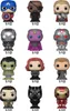 A collage of Marvel character Funko Pop! figures. Produktbild-Vorschau