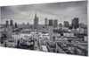 Glasbilder 100x50 Wandkunst Warschau Wolkenkratzer Panorama Produktbild-Vorschau 1