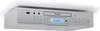 A silver Karcher CD player with a digital display and various buttons, mounted on a white background. Produktbild-Vorschau