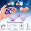 30 Stück Flummies für Kinder Planeten-Gummibälle 32mm für Produktbild-Vorschau 3
