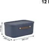 Rotho 2er-Set Aufbewahrungsbox 12 L Maloja - Kunststoffbox Produktbild-Vorschau 3
