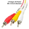 SCART auf 3RCA AV Kabel 21 Pin, 1,5 m, mit Produktbild-Vorschau 3