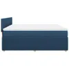 Boxspringbett mit Matratze Blau 180x200 cm Stoff Produktbild-Vorschau 5