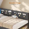 AODEMOKO Polsterbett Schlafsofa 90x200 cm mit Produktbild-Vorschau 7