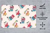MuchoWow® Schreibtischunterlage Winter - Katze - Tiere - Produktbild-Vorschau 3