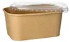 25 Verpackungsbecher, Pappe rechteckig 1000 ml 7,5 cm x Produktbild-Vorschau 4