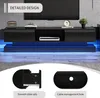 Mobile TV MODFU lucido con illuminazione a LED, lunghezza Anteprima dell’immagine prodotto 13