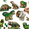 SES Creative® Sádrový odlévací set dinosaurus vícebarevný Náhled obrázku produktu 10