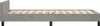 vidaXL Bettgestell ohne Matratze Hellgrau 100x200 cm Samt Produktbild-Vorschau 4