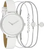 Moderne Damenarmbanduhr mit Lederarmband & schönem Produktbild-Vorschau 1
