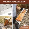 eluno XXL Flammlachshalter aus Edelstahl, 180° drehbar - Produktbild-Vorschau 5