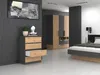Topeshop M4 ANTRACYT/ARTISAN, Anthrazit, Eiche, 4 Produktbild-Vorschau 13