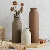 Keramik-Vasen-Set, 3-teilig, matt, warme Farben, 3 Höhen Productafbeelding-voorbeeld