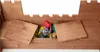PLAYTIVE Sandkasten Ritterburg aus Vollholz inkl. Produktbild-Vorschau 3