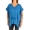 Karl Marc John Lockerer Poncho mit V-Ausschnitt-Quasten Produktbild-Vorschau 1