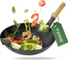 Unser runder eingebrannter pasoli Wok 30cm, Produktbild-Vorschau 1