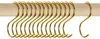 SOTECH S-Haken Antik Gold galvanisiert – für Rundstäbe bis Produktbild-Vorschau 2