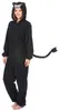 Panther-Kostüm für Damen Tierkostüm schwarz-grau - Produktbild-Vorschau 4