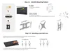 A. Basics TV-Wandhalterung, Voll Beweglich, Produktbild-Vorschau 8