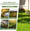 LZQ Teichzaun Gartenzaun Komplettset Metall 25 Produktbild-Vorschau 6