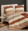 Janine Feinbiber Bettwäsche Davos 65197 beige terra 155x220 Produktbild-Vorschau 5