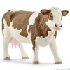 Schleich Farm World Fleckvieh-Kuh, Spielfigur Produktbild-Vorschau 8