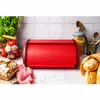 Kleiner Brotkasten aus Stahl 36cm KINGHOFF KH-1753 Rot Produktbild-Vorschau 6