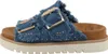 Mustang Damen Pantolette Blau (Jeans) Voir les images du produit 3