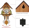Wanduhr, Kuckucksuhr, Retro Nordic Stil, Holz, Wohnzimmer, Náhled obrázku produktu 3