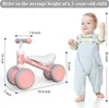 MHCYLION Kinder Laufrad mit 4 Räder für 10-24 Monate Baby, Produktbild-Vorschau 3