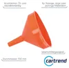 cartrend Trichter Durchmesser: 150 mm orange Produktbild-Vorschau 4