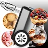 A collage image featuring a hand mixer and various baked goods, suggesting the product's use in baking. Produktbild-Vorschau