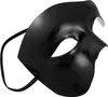 Venezianische Maske Phantom - schwarz Produktbild-Vorschau 3