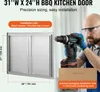 SucceBuy Porta di accesso al barbecue, 787 x 609 mm, doppia Anteprima dell’immagine prodotto 2