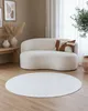 Tappeto Tapiso HYGGE Moderno Rotondo Bianco Soggiorno Anteprima dell’immagine prodotto 8