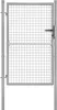 vidaXL Portail de jardin Acier galvanisé 105x175 cm Argenté Voir les images du produit 5