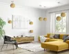 Luxolar Wandlampe Boho Wandleuchte E27 60W Weiß – Produktbild-Vorschau 5