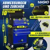 MASKO® Werkstattwagen inkl. Koffer - 9 Fächer Abschließbar Produktbild-Vorschau 2