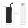 Relaxdays Trinkflasche, 2er Set, 500 ml, auslaufsicher, Produktbild-Vorschau 4