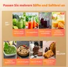 7MAGIC Entsafter für Obst und Gemüse in Edelstahl, 400W Produktbild-Vorschau 8