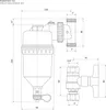 LuxeBath separatore magnetico di fanghi da 1" a 3/4" con Anteprima dell’immagine prodotto 8