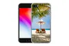 MuchoWow® Handyhülle Schutzhülle Hülle für iPhone 8 Strand Produktbild-Vorschau 2