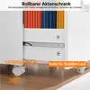 Yaheetech Mobiler Aktenschrank Rollcontainer mit 3 Produktbild-Vorschau 4