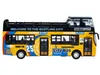Kovový dvojposchodový autobus ZA2094 - žltý Náhľad obrázku produktu 2