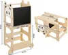 2 in 1 Learning Tower für Kinder,Montessori Stehhilfe mit Produktbild-Vorschau 7