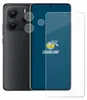 A smartphone and a screen protector are shown against a white background. Produktbild-Vorschau