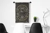 MuchoWow® Wandteppich Wandbehang Vintage - Motor - Grün Produktbild-Vorschau 4