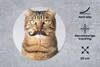 MuchoWow® Mauspad Mousepad Katze - Schnauzbart - Hipster Produktbild-Vorschau 2